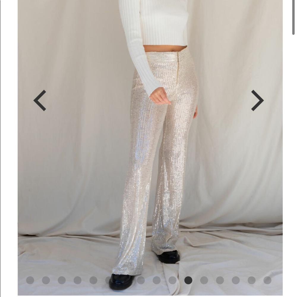 Resurrection Champagne Sequin Pants